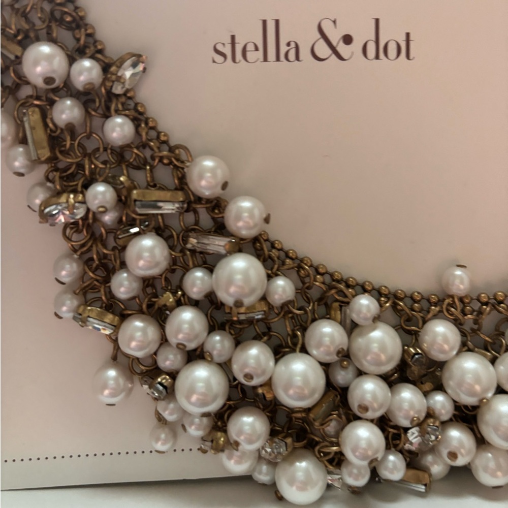 Stella & Dot Eve Park Bib Necklace